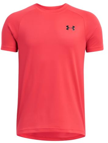 Under Armour Jungen Ua Tech 2.0 T-Shirt, Racer Red, M EU