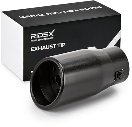 RIDEX 181A0019 Endrohr Auspuffblende gerade oval Anschluß - 36-58mm AD-Ø - 86mm ID-Ø - 65mm