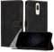 JayModCase Custodia per Huawei Mate 10 Lite,Flip Custodia Portafoglio Caso Libro con Magnetica | porta carte di credito | Supporto Stand - Nero