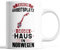 Norwegen Tasse | tausche Arbeitsplatz gegen Haus in Norwegen | norwegischen Geschenk Norwegische Flagge Tasse Norwegischen Würzeln Kaffeebecher lustig