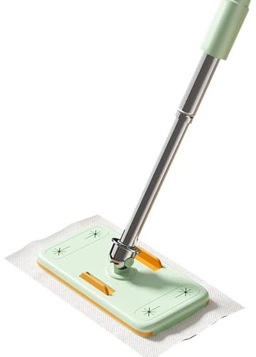 Trapeador para pisos de madera dura, trapeadores planos para limpieza de pisos,Trapeador telescópico para pisos de madera - Fregona de baño, herramienta de limpieza de suelos de madera, azulejos, vidr