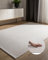 benuta Basic handgewebter Baumwollteppich Ron - Weiß 160x230 cm - Handwebteppich aus 100% Baumwolle - Style: Uni, Minimalistisch, Natural Living - Pflegeleicht für Wohnzimmer Schlafzimmer