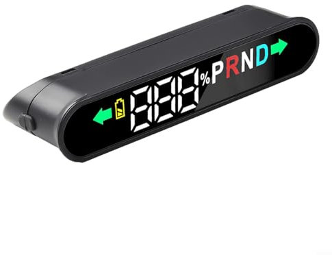 HUD Head-Up Display Für Tesla Model 3/Y Elektronischer Tachometer Ganganzeige Blinker Hochbeam Tür Erinnerung Parkplatzanzeige, Einfache Installation, Wasserdicht, Sicherheit Fahren