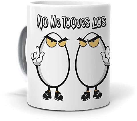 mundohuevo Taza No me toques los Huevos