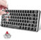 FELiCON x AJAZZ AK33 Tastiera Meccanica da Gioco Hot-Swap Red Switch 80% Gaming Keyboard con Retroilluminazione LED Bianca USB di Tipo C Cablato QWERTY 82 Tasti Anti-ghosting per PC Laptop Mac-Nero