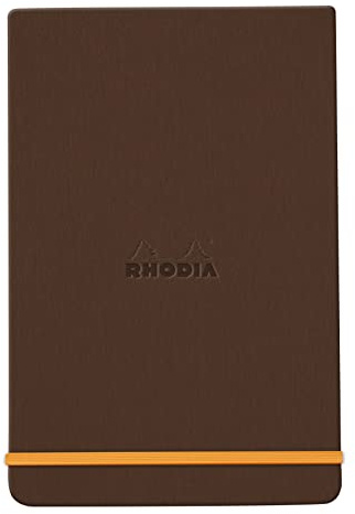 Rhodia 194372C Notizbuch Webnotepad A5 liniert 96 Blatt Bronze