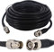 Boobrie Verbessert SuperFlex RG58 BNC-Kabel 10M Koaxialkabel BNC-Stecker auf Buchse Verlängerungskabel CB Antennenkabel für SDI-Stromkabel für CCTV-Überwachungskamera