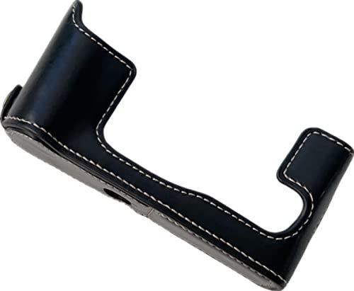 Zakao X-T30 Schutzhülle, PU-Leder, halbe Öffnung unten, Kameratasche mit Handschlaufe, Schutzhülle, Tasche für Fujifilm X-T30 XT30 (schwarz)