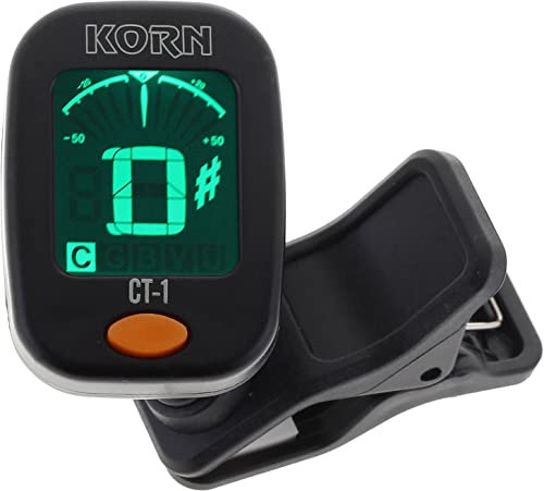 KORN K-CT1 Guitar Clip Tuner Stimmgerät chromatisch inkl. Batterie