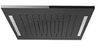 Gessi Colour Verkleidung (Cover) der Kopfbrause 350x350 mm mit Colour, Strahlart Regen, 57877, Farbe: Kupfer gebürstet PVD