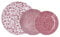 Bidasoa Aquilea Vajilla Porcelana 12 Piezas - 4 Personas Porcelana Apto Microondas Apilable