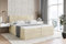 ALTDECOR Boxspringbett mit Matratze und Lattenrost, Boxbett, Topper, Polsterbett mit Bettkasten, Bett mit Stauraum H3-Matratze, Doppelbett, Springboxbett - ERNINA - 160x200 - Beige Monolith 04