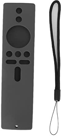 custodia protettiva in silicone per telecomando,Cover per telecomando, custodia in silicone antiscivolo per Xiaomi Mi Box S, per Xiaomi Mi Box S 4K, per Xiaomi Mi TV Stick(grigio)
