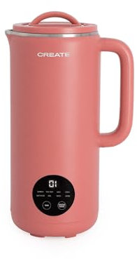 CREATE/VEGAN MILK MAKER/Machine multifonctionnelle pour laits végétaux Brique/Programmable jusqu'à 12h, 6 programmes automatiques, 800ml, 2 en 1, sans grumeaux, 600W