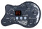 PockRock Portable Guitar Multi-effects Processor Effect Pedal 15 Effect Types 40 Drum Rhythms Tuning Function with Power Adapter