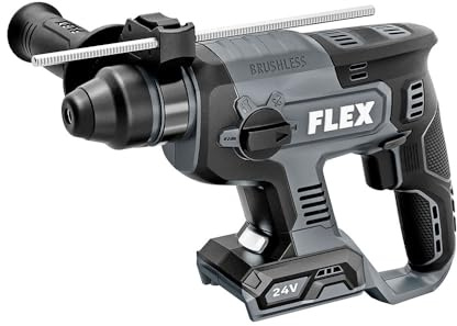 FLEX 24V Brushless Cordless 7/8-Inch SDS Plus 1.3 Ft-Lbs Torque Rotary Hammer Tool Only, Battery and Charger Not Included - FX1531-Z