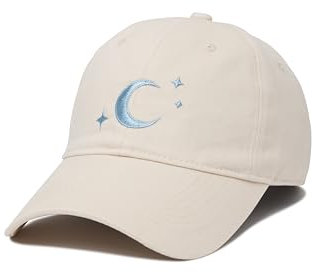 Atticus Poetry Mütze, bestickte gebürstete Baumwolle, Damen-Baseballmütze, Unisex-Passform, verstellbar, Einheitsgröße, Chase Your Stars, Einheitsgröße