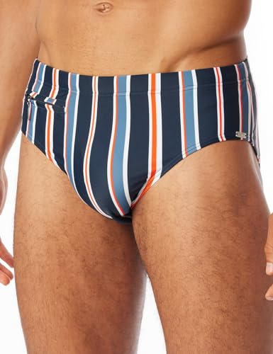 Schiesser Herren Slip Komfort-Ocean Swim Badehose, Nachtblau_182683, 56