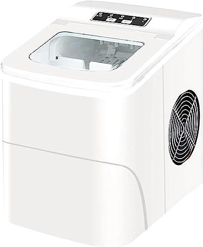 Ice Cube Makers, Ice Maker 26 Lb/24H Portable Ice Maker Copper Ice Cube Maker Quick Ice Making Can Choose 3 Sizes of Ice Cubes