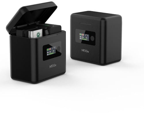 ISDT 25W Battery Charging Case Fast for Sony Cameras (Supports NP-FZ100, NP-FW50, NP-BX1) 10000mAh powerbank for USB c Output/Fastest Charging time is 1.5 Hours for Two Batteries.