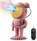 LAMPET Astronauten Sternenhimmel Projektor, LED Galaxy Projektor mit Fernbedienung - Nachtlicht Sternenhimmel Astrolyte Projektor Kinder, Geschenk für Kinder und Erwachsene (Rosa)