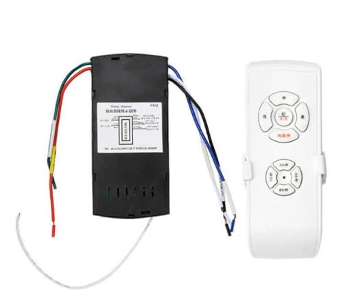 220-240V Wireless Remote Control Smart Switch for Ceiling Fan Light Adjustable Fan Speed Controller Fan Light Timer Switch