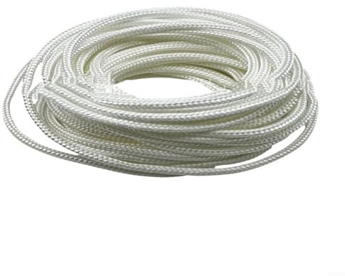 Corde de démarrage à rebond de 10 mètres de cordon de tirage multi-tailles, pour tondeuse à gazon, tronçonneuse, générateur de moteur, pièces de rechange (6 mm)