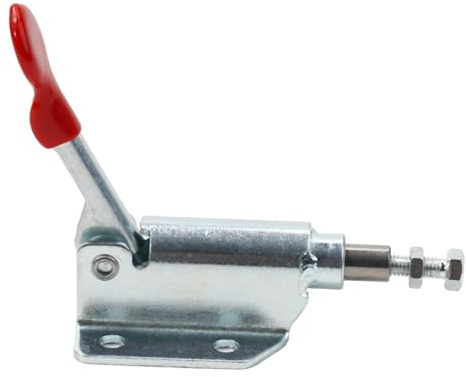 Helilyco GH-36070 Manuelle Knebelklemme mit Push-Pull-Schnellspanner, 50 kg Spannkraft, verzinktes Eisenschweißen und Befestigungen