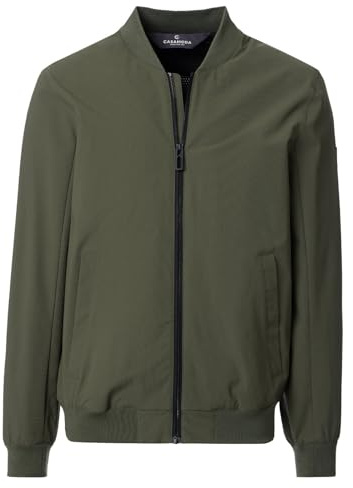 CASAMODA Outdoor-Blouson Collegekragen Zipper Regular, Bekleidungsgröße: L, Farbe: olivgrün