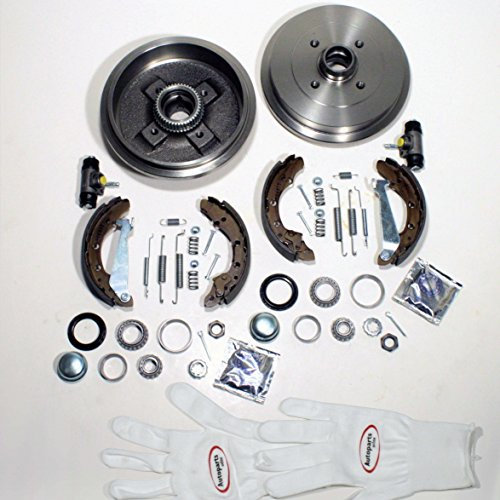 Autoparts-Online Set 60003495 Bremstrommel Bremsen Kit mit ABS hinten