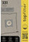 TopFilter 64331 Lot de 4 sacs aspirateur Hoover, sac aspirateur, poche aspirateur, accessoire aspirateur, Non tissé polypropylène, Carton, Caoutchouc, 30 x 26 cm