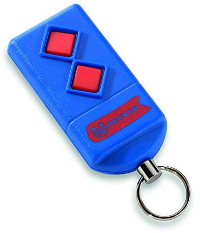 Becker Micro-Handsender 2-Kanal für Beck-O-Tronic 5 Garagentorsteuerung, Funkhandsender, Garagentoröffner