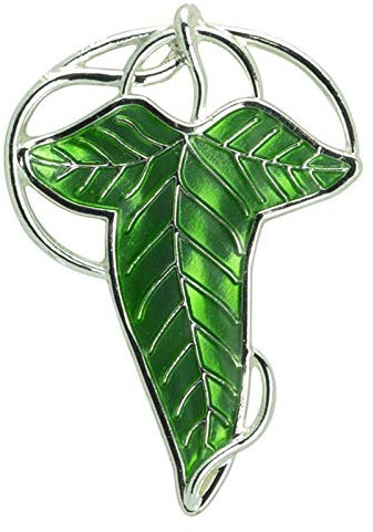 Le Seigneur Des Anneaux Feuille de Lorien Unisexe Pin's vert Métal