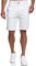 Indicode Hommes Creel Chino Shorts | Pantalon Court Chino à 5 Poches Offwhite L