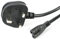 ShaniTech 0.5 Metre Fig. 8 C7 Mains Power Lead AC Copper Cable 0.5m / 1.5ft