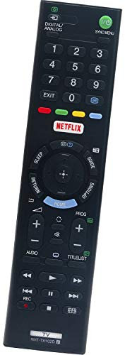 ALLIMITY RMT-TX102D Telecomando Sostituisci per Sony LED LCD Bravia TV KDL-43WD757 KDL-43WD758 KDL-48WD655 KDL-32WD752 KDL-48R553C KDL-32R505C KDL-32WD754 KDL-40WD650 KDL-32WD750