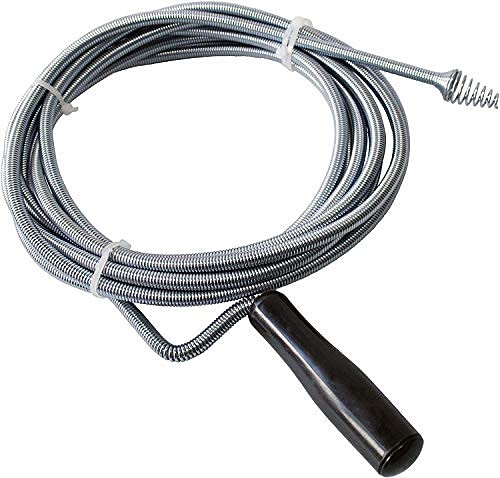 Flexible Spring Wire Sink & Drain Cleaner Snack for Use with Washing Machines Sink Baths Drains & Dishwashers Unblocked Toilet Pipe Heavy Duty (3m)