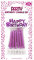 Eurowrap Clairefontaine 26568-PC - Set mit 12 Kerzen + 12 Kerzenhalter + Deko ''Happy Birthday'', Rosa, 1 Set