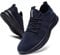 CAIQDM Schuhe Herren Laufschuhe Sneaker Outdoor Sportschuhe Turnschuhe männer Joggingschuhe atmungsaktiv Running Shoes Men Walking Schuhe Freizeitschuhe Fitness Schuhe Blau 40 EU