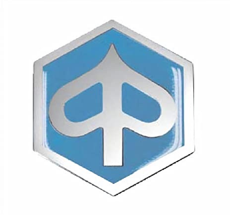 Emblem RMS 32mm für Piaggio Vespa, 574771 | OEM 142720050, 574771, R142720050 kompatibel mit Vespa PX 200 E GS Grand Sport Bj. 1987, Vespa PX MY 200 Bj. 1998