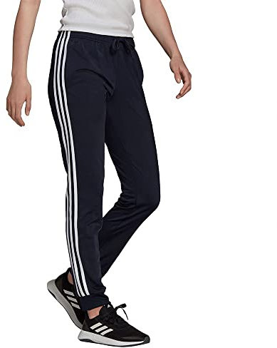 Adidas, Primegreen Essentials Warm-Up Slim Tapered 3-Stripes, Jogginghose, Legend Tinte, S, Frau