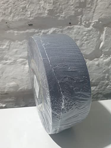 Orafol Oraband 50 mm x 50 m Silber/Grau Textilklebeband Zellwollgewebeband Reperaturband Stoffband Gewebe Klebeband (50 mm x 50 m, Silber/Grau)
