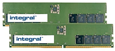 Integral 32GB Kit (2x16GB) DDR5 RAM 4800MHz DIMM Módulo de memoria para PC de escritorio