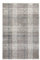 Wecon Home Moderner gewebter Esprit Hochflor-Teppich kariert für Wohnzimmer, Schlafzimmer und Kinderzimmer - Nora (80 x 150 cm, grau)