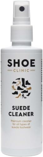 Shoe Clinic Nubuck & Suede Shoe Cleaning Spray | Foam Cleaner for Shoes, Trainers, Boots & Other Nubuck or Suede Cleaning Needs | Restore & Clean Footwear | 125ml