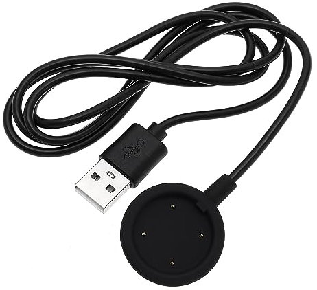 USB-Ladekabel für Smartwatch, Ersatz für Polar Vantage V/V2/Vantage M/Ignite/Grit X USB-Ladegerät, 5 V, 1 m, Schwarz