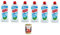 6x Ajax Classic Bodenreiniger für Frische und Sauberkeit, 93% biologisch abbaubare Formel, 950 ml+ Italian Gourmet polpa 400g
