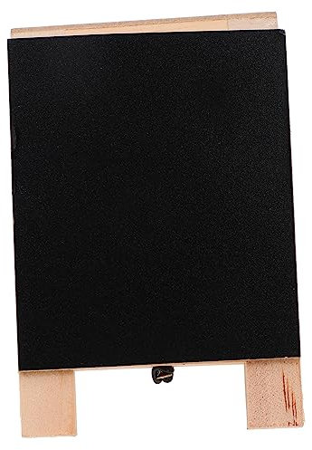 Operitacx 1Stk Vertikale Graffiti-Tafel tischdekoration tafel kreidetafel kleinE Doppelseitige tafel Kleine schreibtisch tafel Hochzeit Staffelei Dünger Ornamente stehendes Zeichen Holz