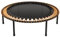 bellicon Fitness Trampolin 112cm (Orange) |Praktische Klappbeine & Seilring-Federung bis 150kg (Extra Stark) | Dreiteiliger Rahmen | Made in Germany