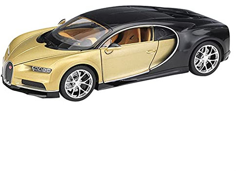 EMRGAZQD Motorfahrzeuge Replika Auto Für Bugatti Chiron Modellauto Im Maßstab 1:24, Druckguss-Legierung, Mini-Auto, Statisches Display, Sammlerstück Originalgetreue Nachbildung